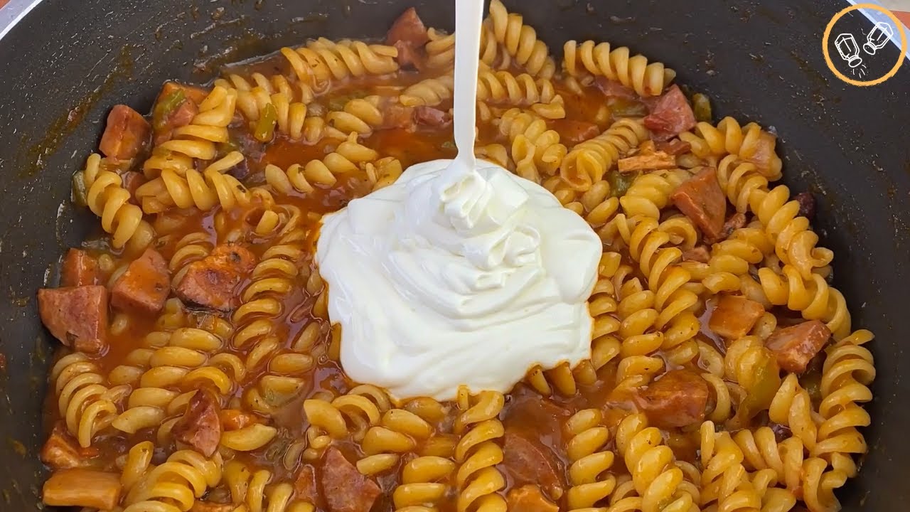 FAÇA MACARRÃO PARAFUSO ASSIM DA PRÓXIMA VEZ, FÁCIL E DELICIOSO!