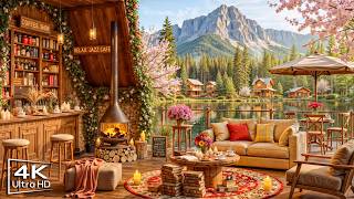 Download Lagu Calm Spring Morning with Smooth Jazz Music 🌸 Coffee Shop Ambience \u0026 Relaxing Jazz Background Music MP3