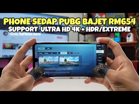 Phone Sedap PUBG Bajet RM654,Dapat Grafik UltraHD + HDR/EXTREME ! Seksa Sharp Aquos R3