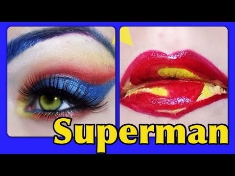 Maquillaje inspirado en SUPERMAN {Man of Steel} - YouTube