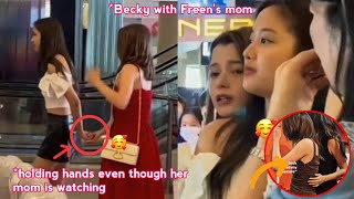 Freen is open about her Relationship with Becky to her mom. HOLDING HANDS EVEN IN FRONT OF HER MOM