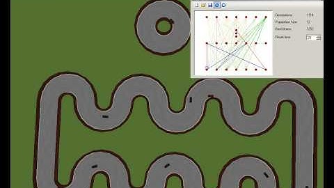 Traing cars with Neuro evolution
