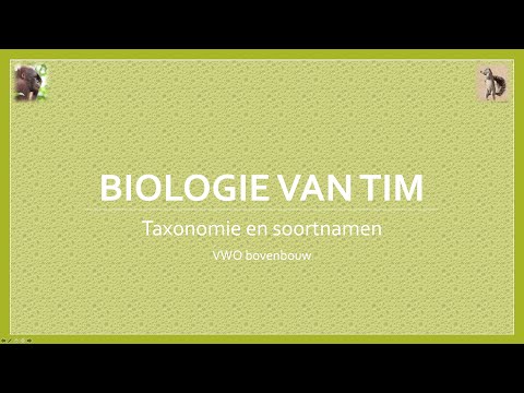 Video: Wat is systematiek in taxonomie?