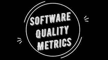 software quality metrics