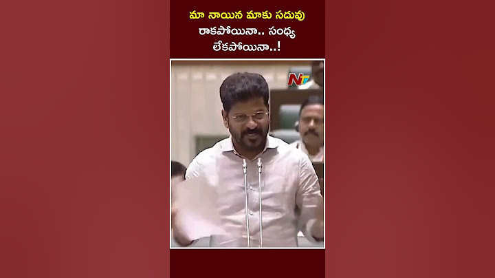 CM Revanth Reddy satires on KTR in Assembly | Ntv