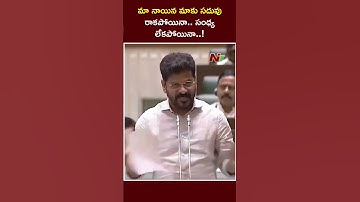 CM Revanth Reddy satires on KTR in Assembly | Ntv