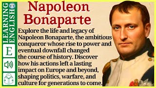 Learn English through Story ⭐ Level 3 -  Napoleon Bonaparte - Graded Reader | WooEnglish