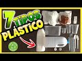 TIPOS de PLÁSTICO y CLASIFICACIÓN para su RECICLAJE