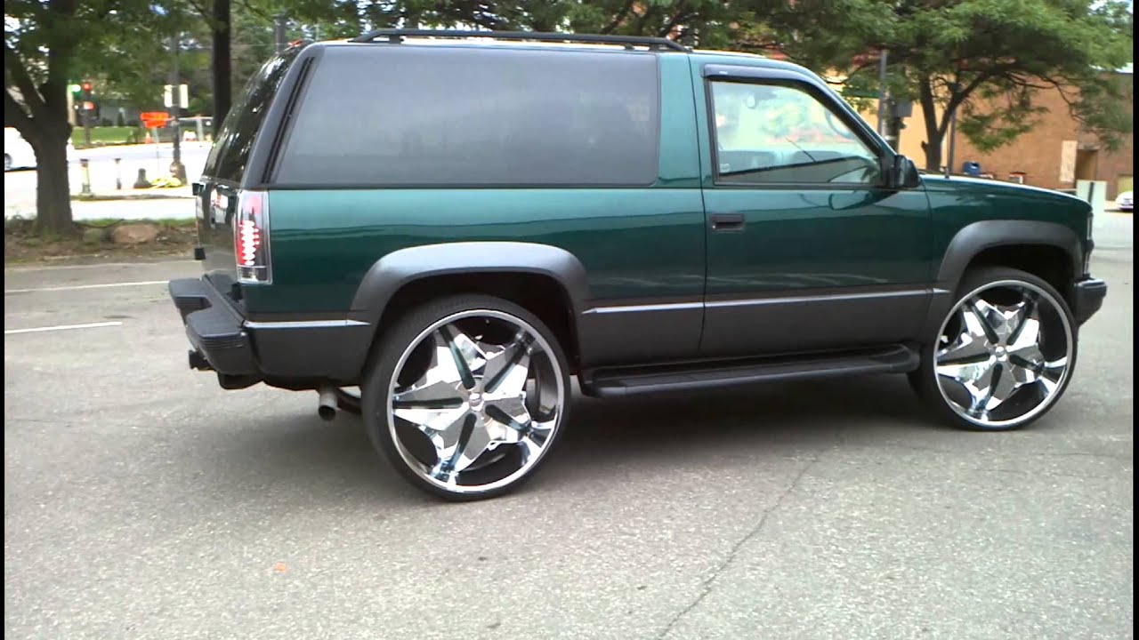 2 door Tahoe on 28s - YouTube.