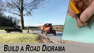 Building and setting up a miniature Road