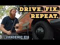 We have issues! Test Drives and fixes - VW Split Window Bus Restoration Vandemic E17