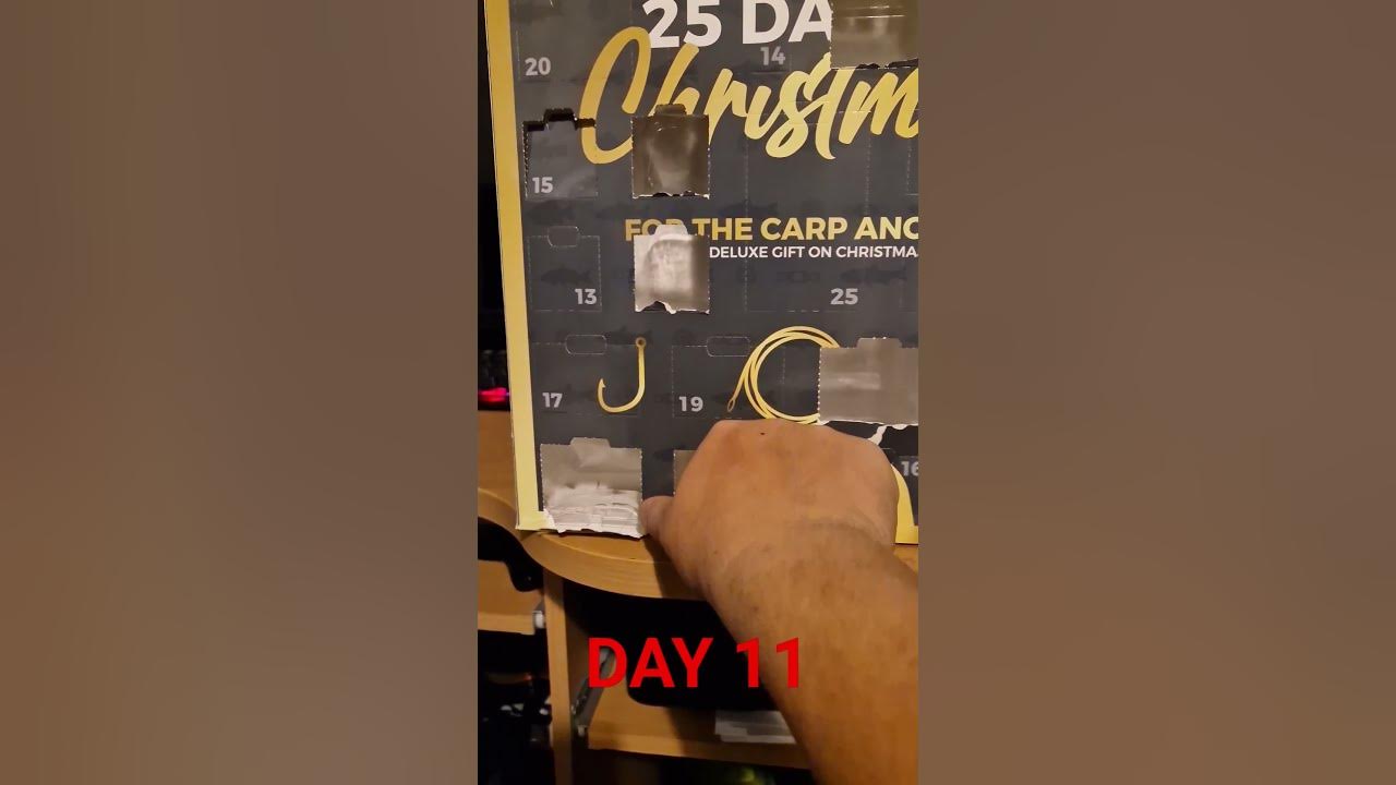 Carp Anglers Advent Calendar Day 11, Angling Direct adventcalendar christmas carpfishinguk 