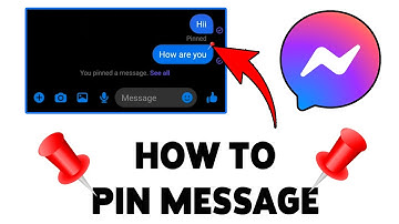 How To Pin Message In Messenger App 2024 | Messenger Pin Message