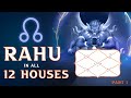 Know your rahu placement in all 12 housespart1  shraddha sharma rahu 12thhouse