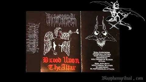 Blasphemy - Weltering In Blood Demo1989