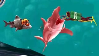 Hungry Shark Evolution Android Gameplay #25 (Hammerhead Shark) screenshot 4