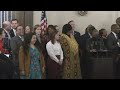 Michigan house speaker holds news conference to denounce racism