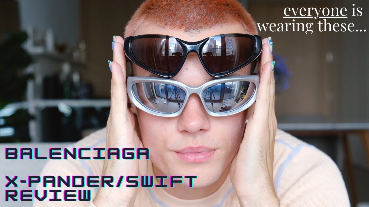 Swift Oval Sunglasses in Silver  Balenciaga  Mytheresa