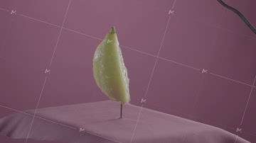 Lemon rotating with loop on fuchsia screen for chroma key