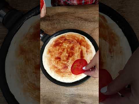#пицца на сковороде за 5 минут 🍕 #shorts
