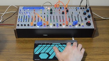 Buchla EASEL COMMAND MIDI USB Host demo with Sensel Morph
