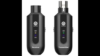 DIGIMORE Wireless XLR Transmitter & Receiver D-730 Pro screenshot 1