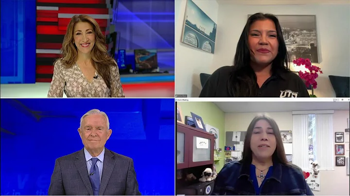 Karla Hernandez-Mats and Anna Fusco discuss school...