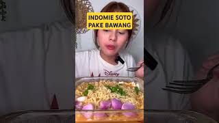 Trend yang Viral, Makan Indomie Pake Bawang Merah