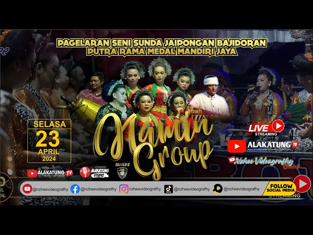 LIVE MALAM PAGELARAN JAIPONG BADJIDORAN NAMIN GROUP EDISI CILAJA SUBANG 23 APRIL 2024 class=