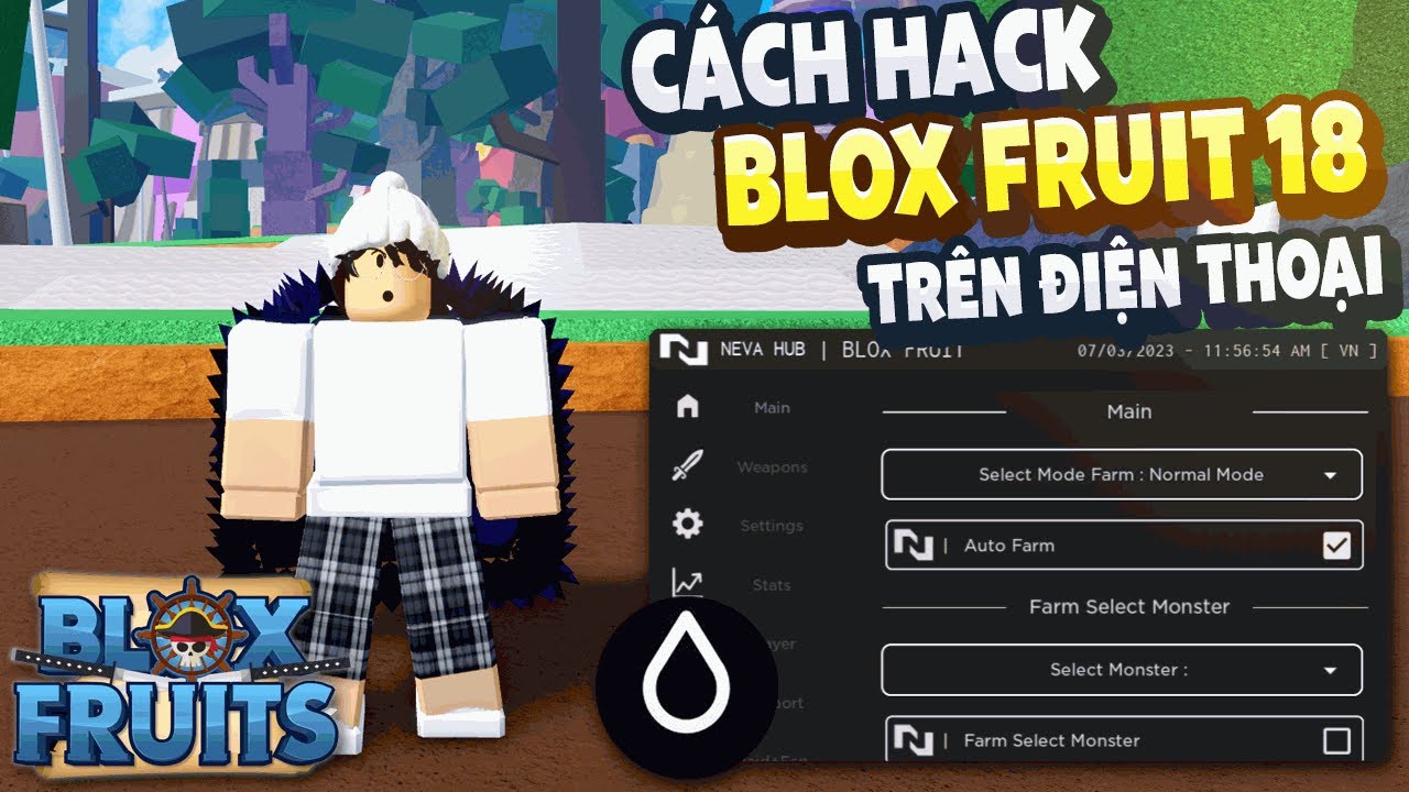 ROBLOX] blox fruit v18 script hack beli,auto farm chest,ko lag,không bị  kick trên điện thoại và PC - BiliBili