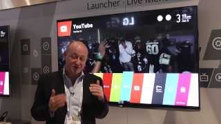 CES 2014: LG WebOS Smart TV Overview