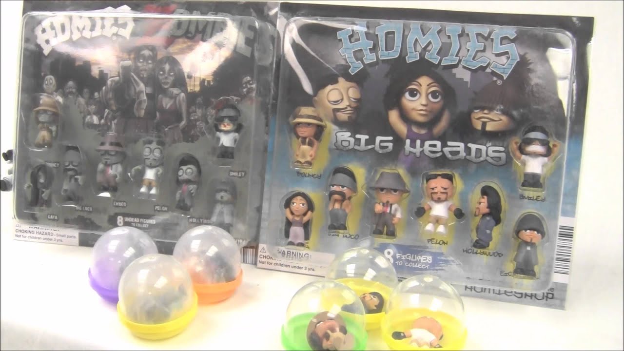 Homies and Homies Zombies 2 Inch Vending Toys YouTube