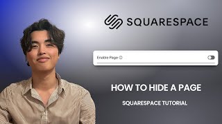 How to Hide a Page on Squarespace