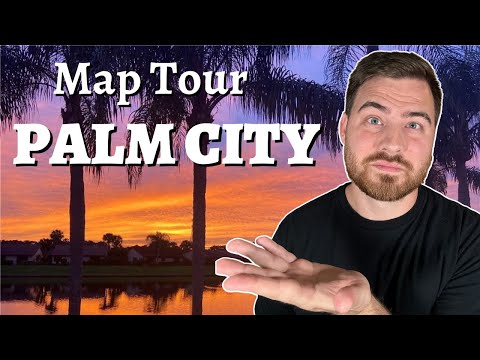 Palm City Florida Map Tour | Living in Palm City Florida