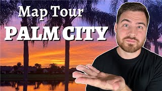 Palm City Florida Map Tour | Living in Palm City Florida
