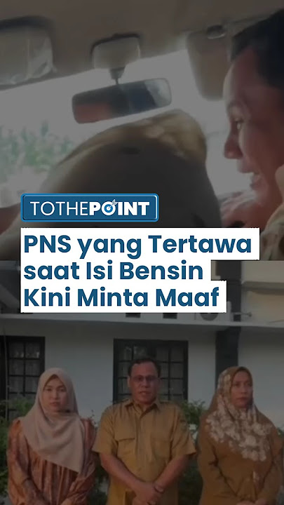 Oknum PNS yang Beli Bensin Rp 10 Ribu Sambil Tertawa Minta Maaf, Sempat Ucap: Masih Pegawai Honor