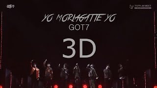 GOT7 - Yo Moriagatte Yo (Live) [ 3D audio ver]