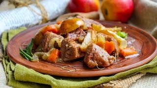 РЕЦЕПТ ТУШЕНОЙ ГОВЯДИНЫ С ОВОЩАМИ