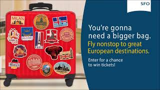 Enter for Your Chance to Win Two Roundtrip Tickets to Europe!