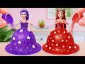 Kpop Demon Hunters Cake🎤Rich Mira vs Poor Rumi Glitter Princess ✨ Amazing Miniature Cake Decorating