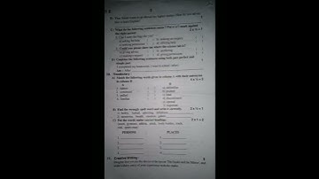 AP FA1 9TH CLASS ENGLISH QUESTION PAPER #9th #question paper