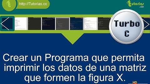arrays – turbo C (imprimir diagonales figura X)