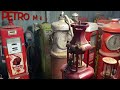 Part of my crazy antique gas pump collection
