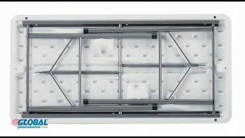 Globalindustrial.com Lightweight Plastic Folding Tables