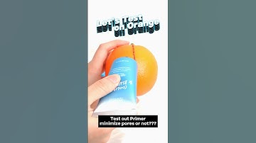 🍊 Testing NEW Kiss New York Professional Cooling & Blurring Primer! #MakeupTest #BeautyReview #KNP