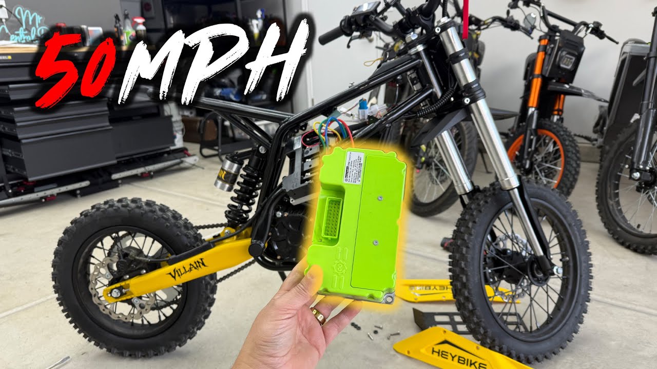 I Upgraded the HEYBIKE VILLIAN Controller 