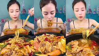 ASMR FOOD EATING SHOW VIDEOS MUKBANG | 와 진짜 너무맛있어보여요! 찰떡꼬치 진짜 좋아하는데 꼭 먹어봐야지🍱🍜😋@ASMRMUKBANG9999