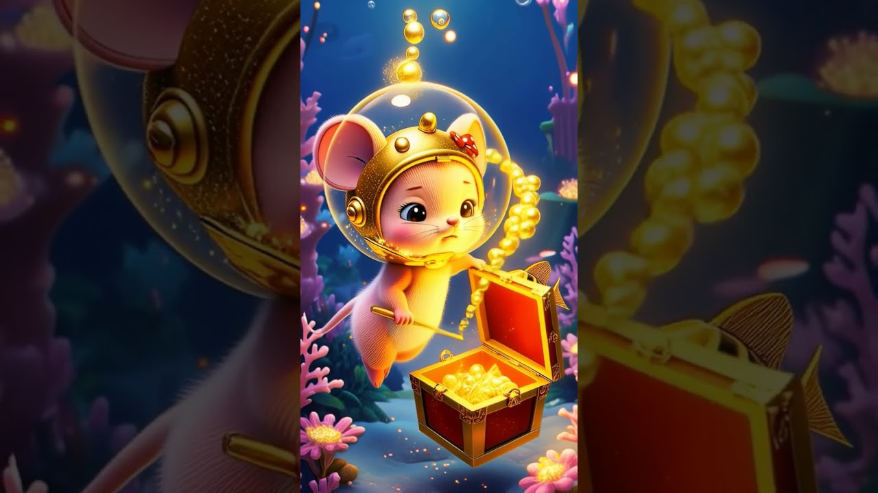 🐭✨ Pinky Opens the Magic Treasure! | Kids Animation