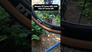 That DT Swiss 180 freehub buzz is unmatched. Sound checking the premium GRC 1100 gravel wheelset.