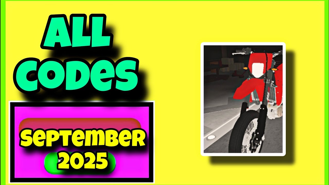 [SEPTEMBER 2025] ALL WORKING CODES MOTORCYCLE MAYHEM ROBLOX ...